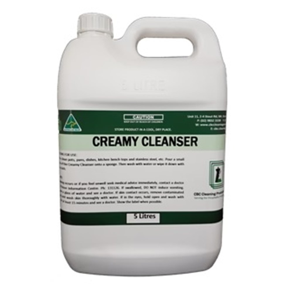 Creamy Cleanser 5L CBC Cleaning Products
