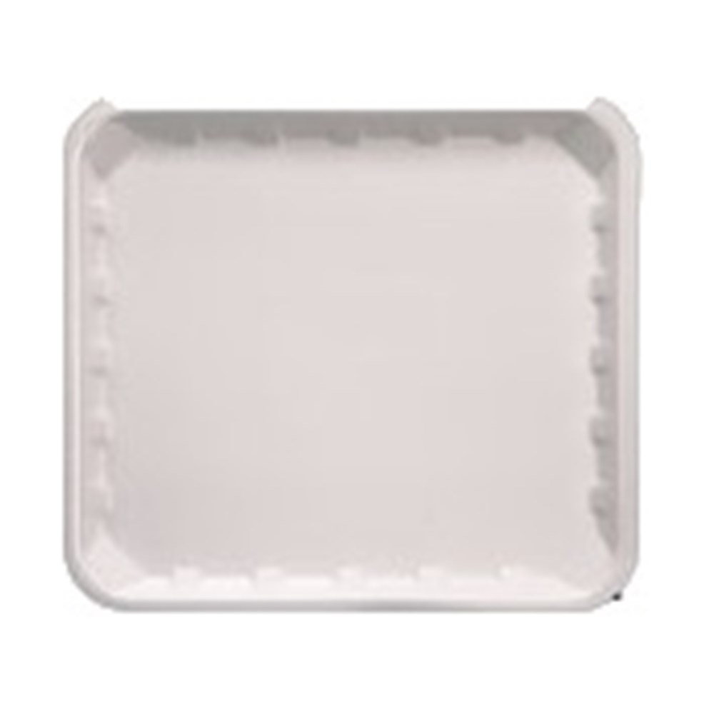 Trays Foam White Shallow 8
