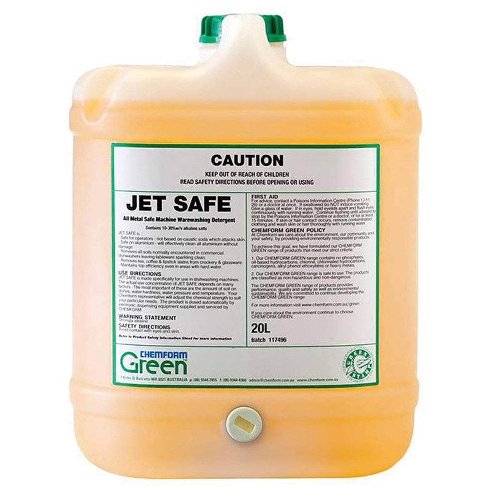 Jet Safe Dishwashing Liquid 20L