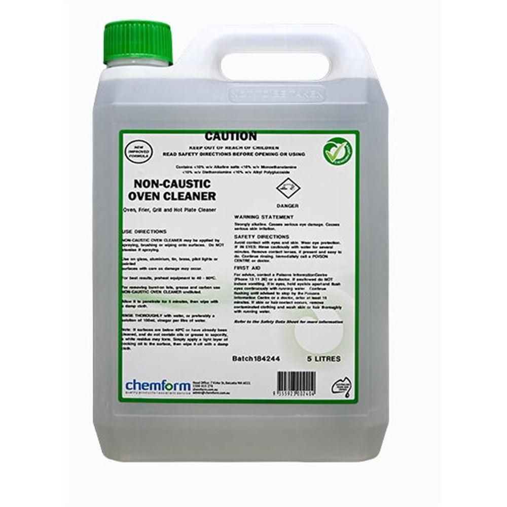 Non Caustic Oven Cleaner 5L