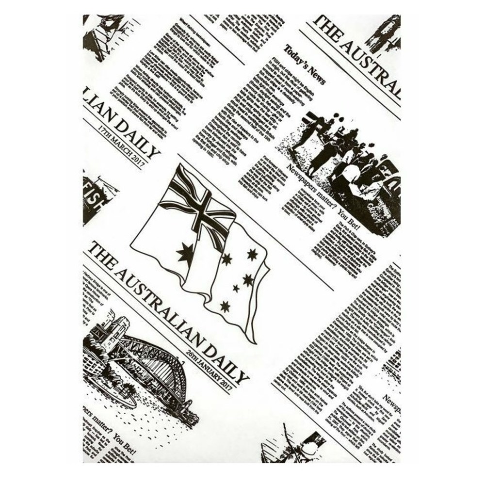 Australian Daily Newsprint Greaseproof (2000)