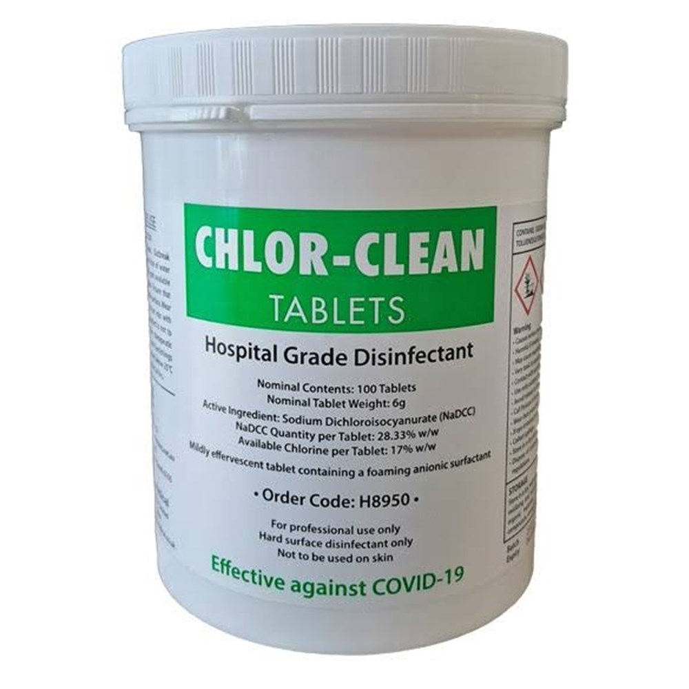 Tablets Chlor-Clean 100 Tub