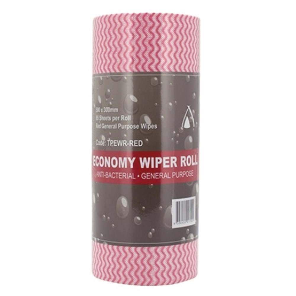 Wipes Heavy Duty Roll Red (85)