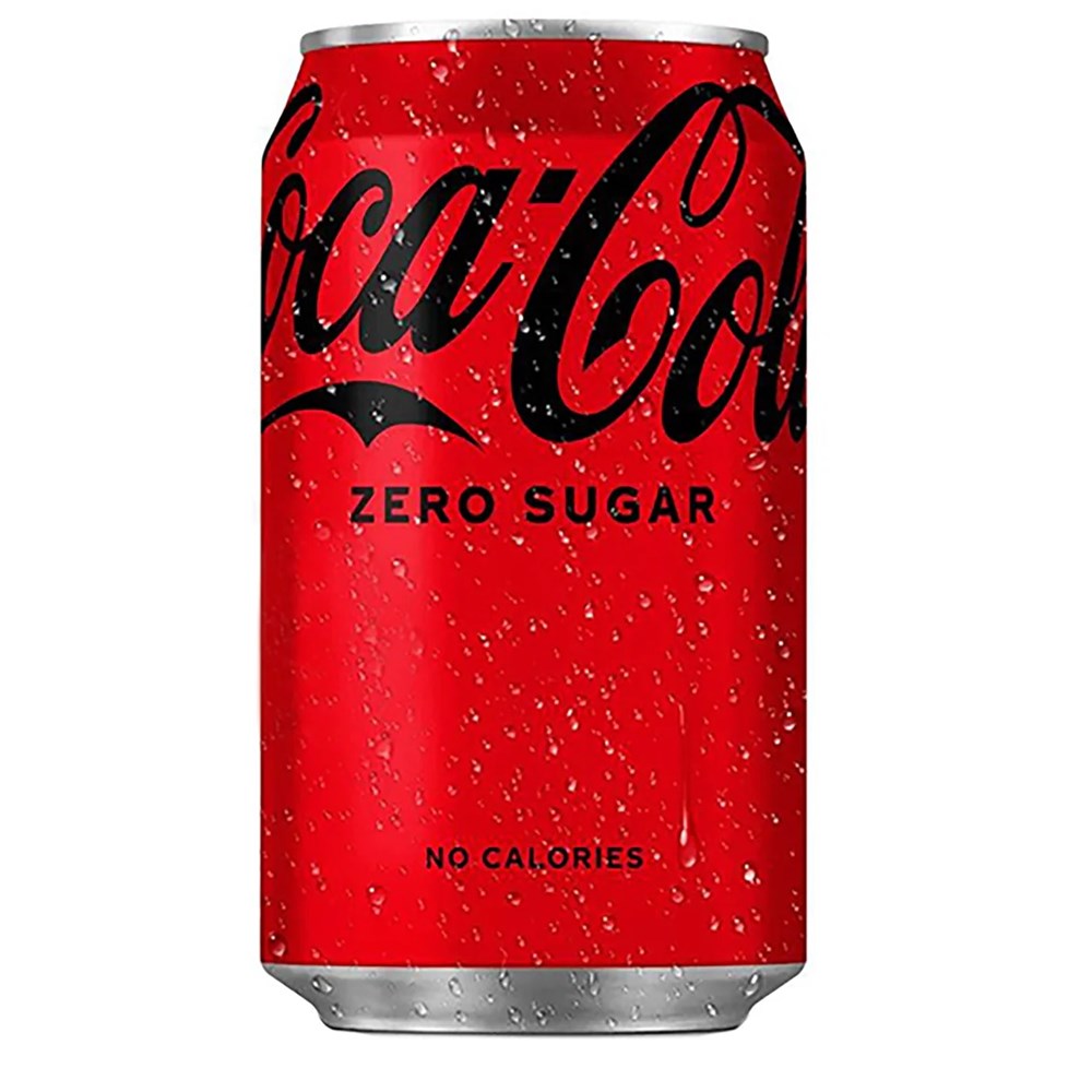 Coke No Sugar Cans 375ml (30) The Coca Cola Compan