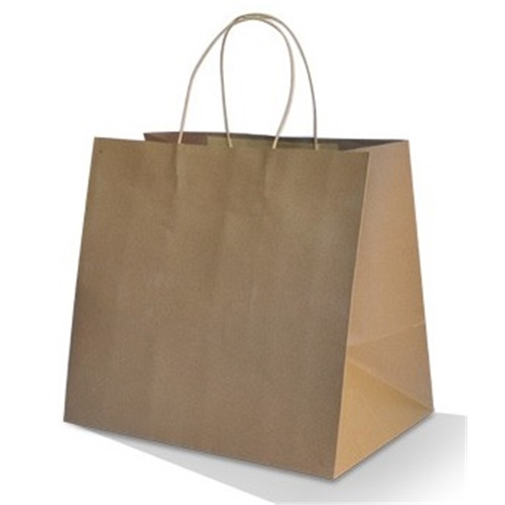 Bag Kraft Twisted Handle 320 x 350 x 225mm (150)