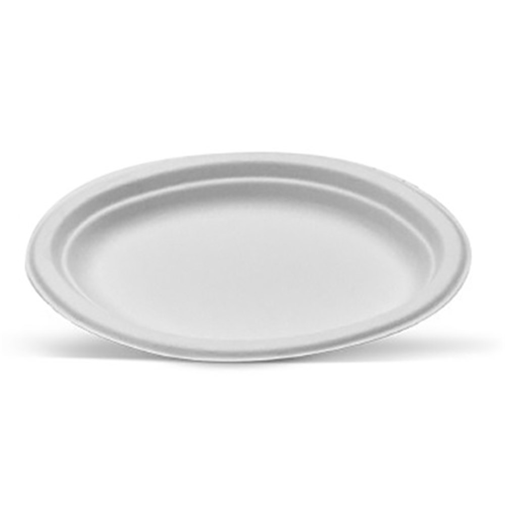 Plate Oval Sugarcane 192 x 259 mm (50)
