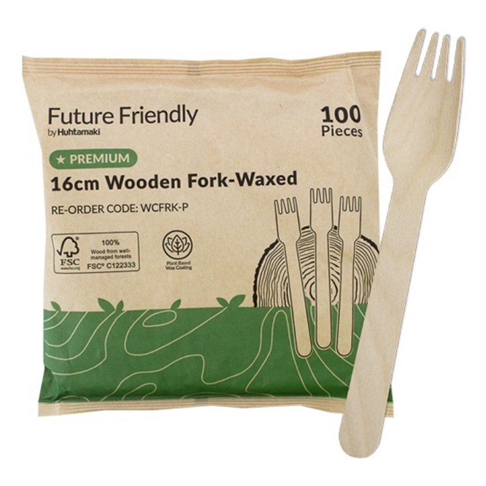 Forks Wooden (100)