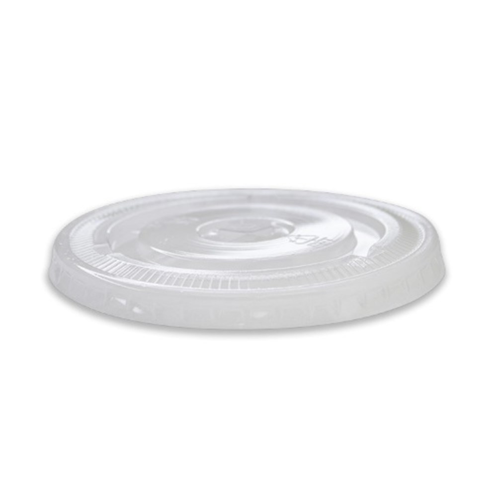 Lids Flat 92mm To Suit 15oz/425ml Plastic Cups(50)