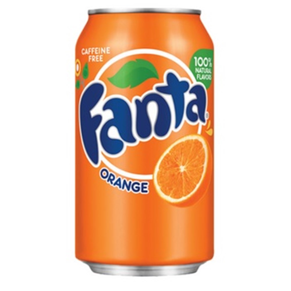 Fanta Cans 375ml (24) The Coca Cola Company