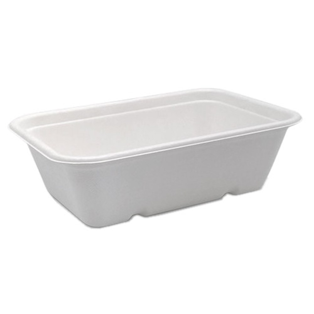 Container Sugarcane Rectangle 750ml (500)