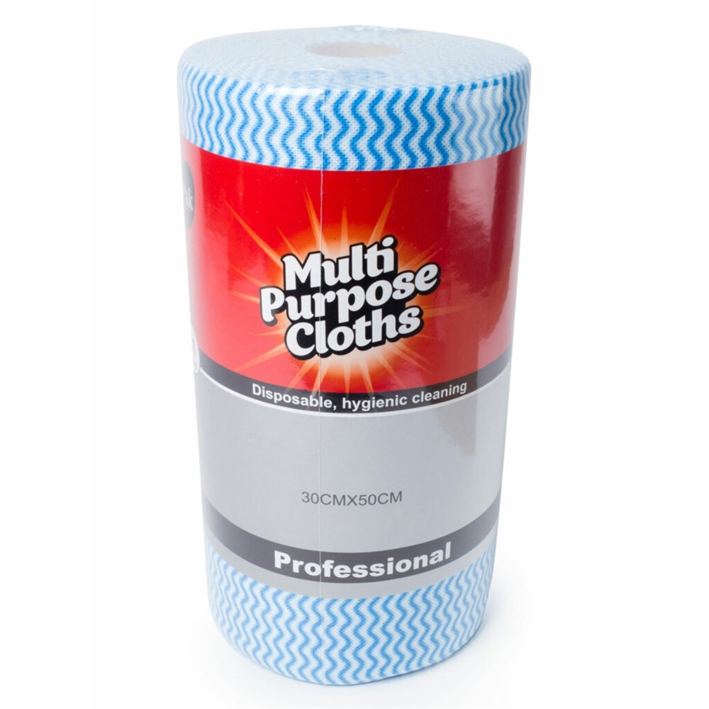 Wipes Extra Heavy Duty Roll Blue (80)