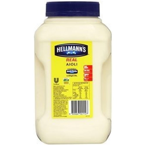 Aioli Hellmanns Vegan 2.4kg
