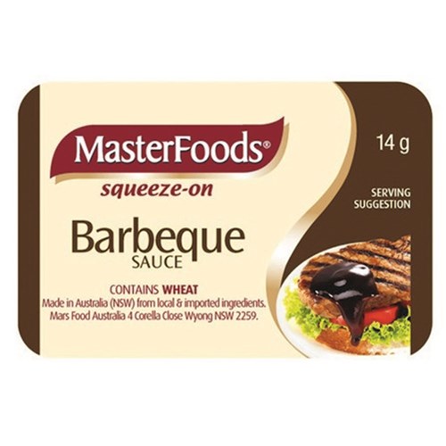 BBQ Sauce P/C M/F 14gm (100)