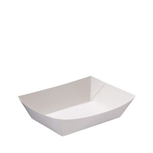 Tray T2 Small White Cardboard (900)