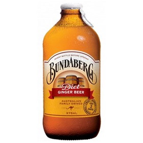 Bundaberg Ginger Beer DIET 375ml (12)