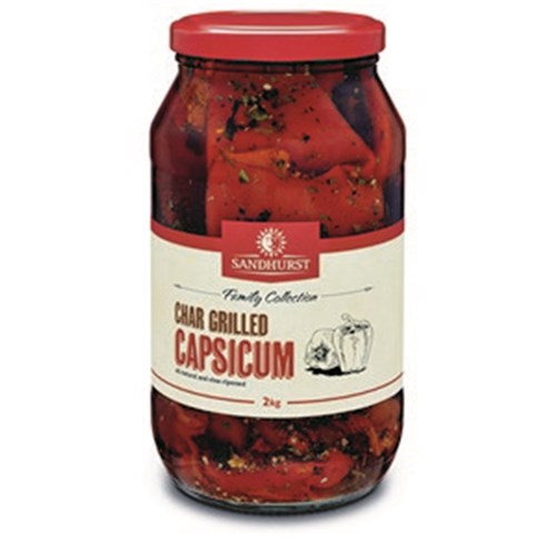 Capsicums Char Grilled 2 kg Glass