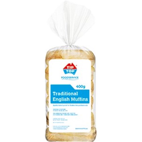 Bread English Muffins 400g (6)