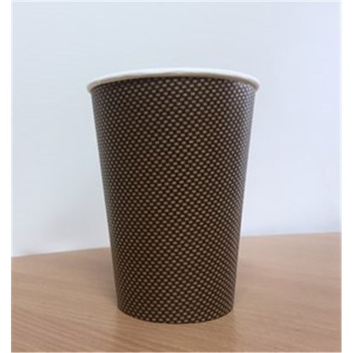 Cup Paper Triple Wall 12oz Brown (25)