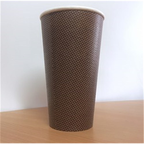 Cup Paper Triple Wall 16oz Black(25)