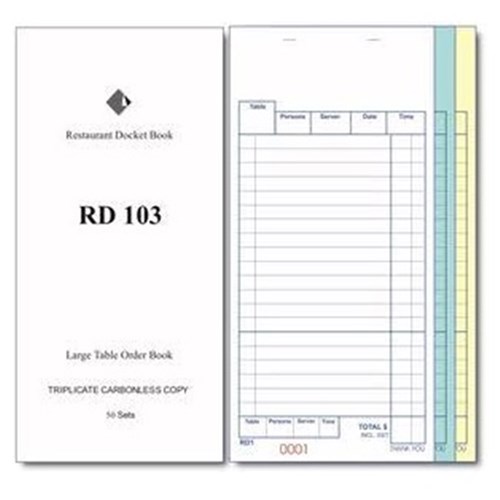 Docket Restaurant  Book EB011 RD103 (10)