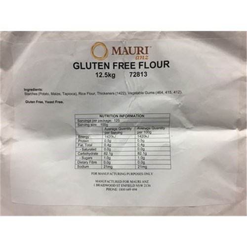 Flour Bakers Supreme Mauri 12.5kg