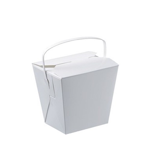 Food Pail 16oz White Handle (250)
