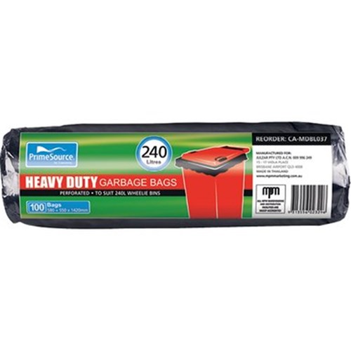 Garbage Bags 240ltr Heavy Duty (200)