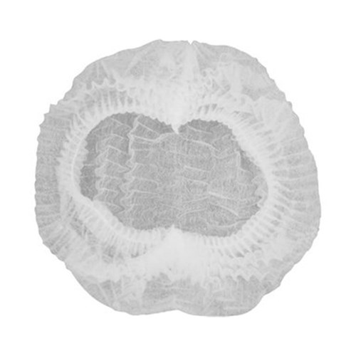 Hair Net White Bouffant (100)