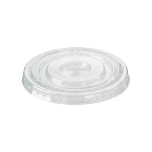 Lid Flat Plastic 96mm Suits 12/16/20/24 (50)