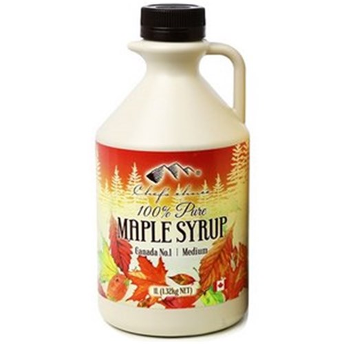 Maple Syrup Organic 1ltr