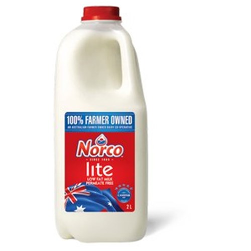 Milk 2ltr Light Norco