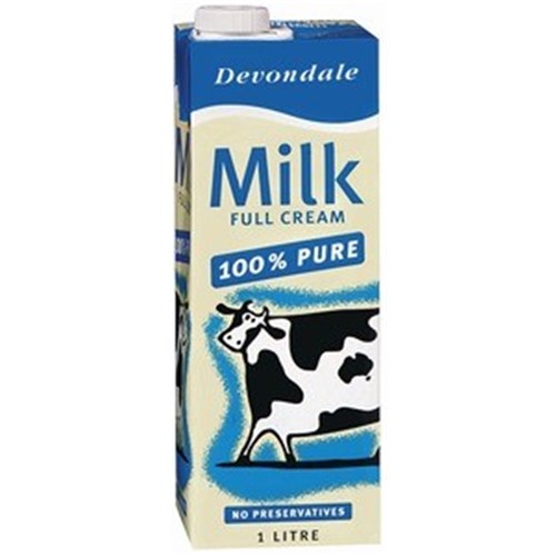 Milk Skim UHT Devondale 1ltr (10)