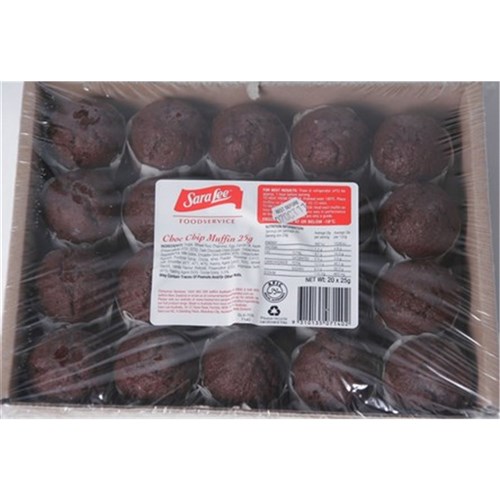 Muffins Choc Chip Sara Lee 120g (15)