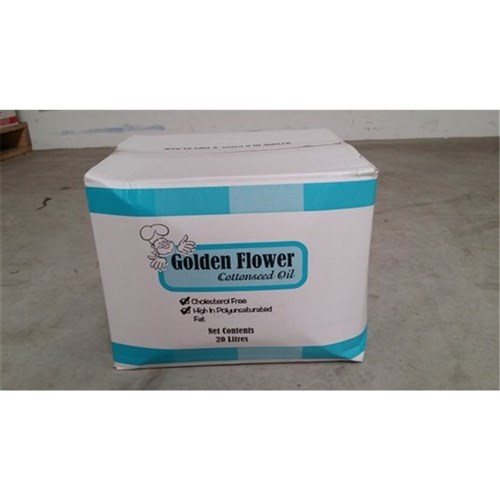Oil Cottonseed Bag In Box 20L Golden Flower