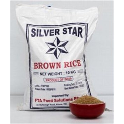 Rice Brown 10kg Silver Star