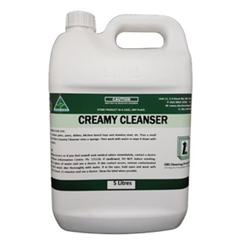 Creamy Cleanser 5L CBC Cleaning Products