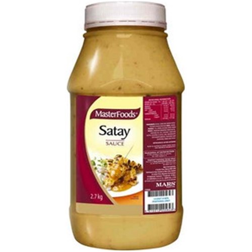 Satay Sauce Master Foods 2.7kg