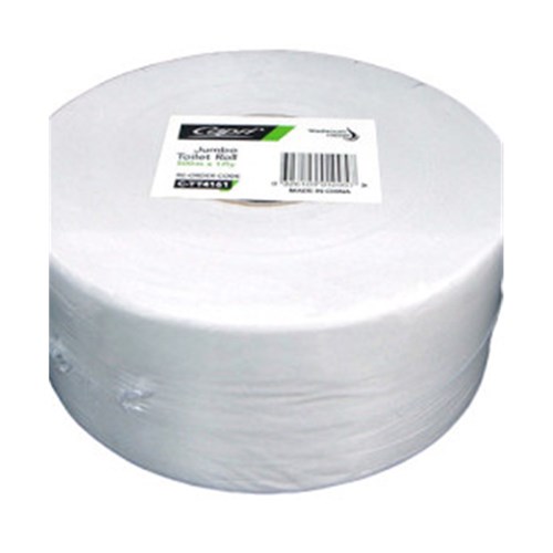 Toilet Jumbo Rolls 2PLY (8X300Mtr)