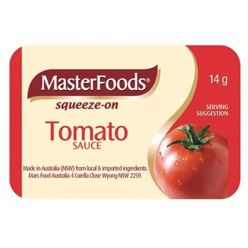 Tomato Sauce P/C M/Food 14g (300)