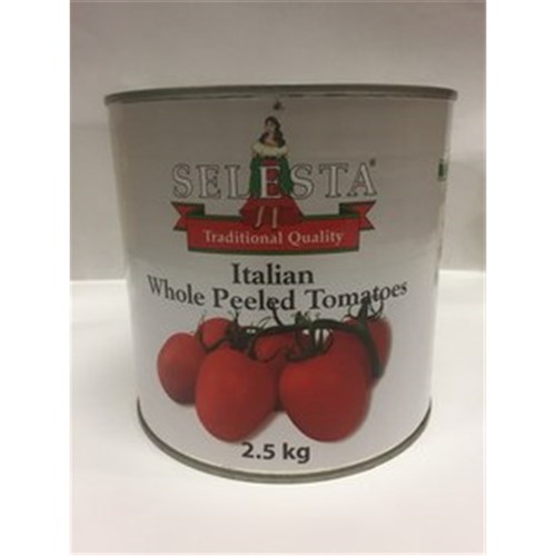 Tomato`s Whole Peeled Selesta