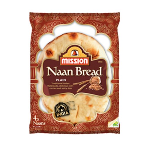 Bread Naan 280g (32) Mission