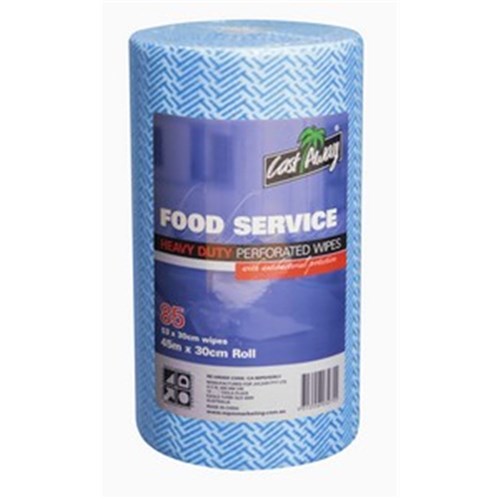 Wipes Blue Roll Heavy Duty (90)
