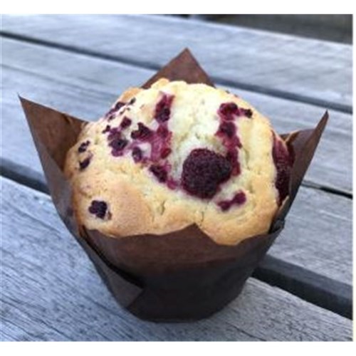 Muffin Marks Rasp/White Choc (6)