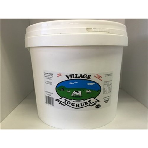 Yoghurt Premium Natural 10kg Village