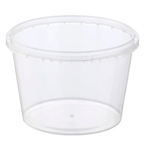 Containers Round Lock Safe 600ml (500)