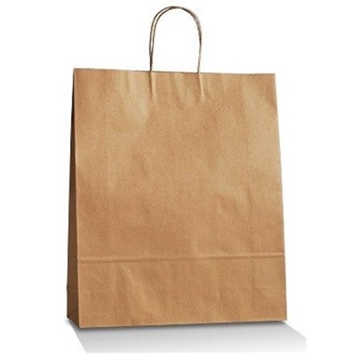 Bag Kraft Twist Handle Med 200 x 260 x 120 (250)