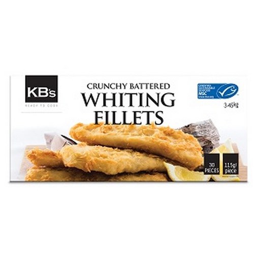 Whiting Crunchy Battered 145gm