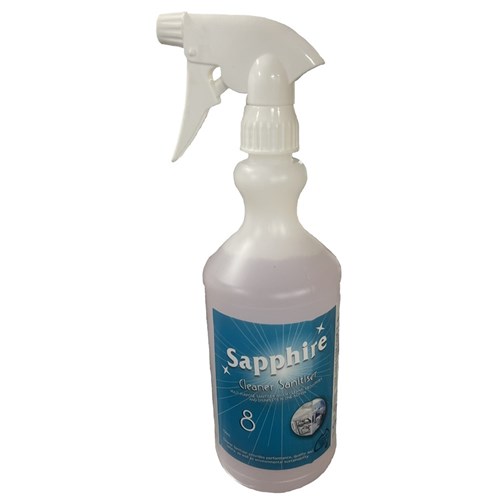 RTU Sapphire #8 Cleaner Sanitiser 750ml
