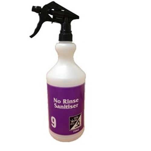 CF Sapphire#9 RTU 750ml No Rinse Sanitiser