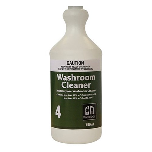 Empty Spray Bottle Washroom #4 Green 750ml
